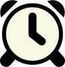 Illustration of an alarm clock